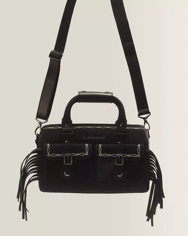 TOP HANDLE DESERT RODEO SUEDE BAG
