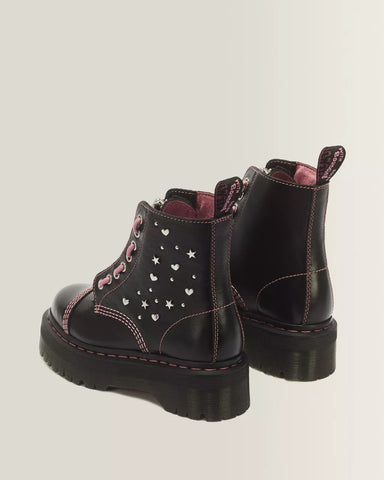 SINCLAIR HEARTS & STARS PLATFORM BOOTS