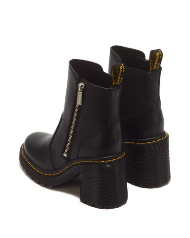 SPENCE ZIP SENDAL HEELED BOOTS