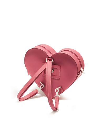 BACKPACK OUTER POCKET BIG HEART POWERED BY LOVE