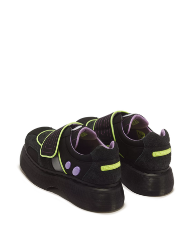 90S BABE MIXED MATERIALS BARREL EDGE SOLE