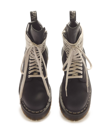 RICK OWENS STEEL TOE BOOTS