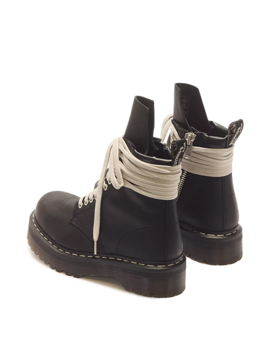 RICK OWENS STEEL TOE BOOTS
