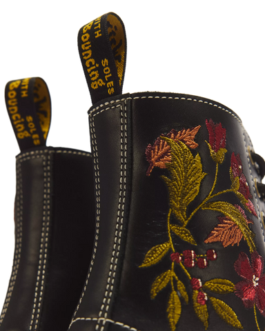 1460 PASCALS FLORAL 8 EYE WANAMA LACE UP BOOTS