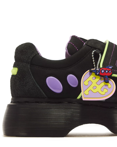 90S BABE MIXED MATERIALS BARREL EDGE SOLE