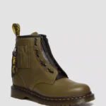 1460 BEN ALPHA INDUSTRIES NYLON & LACE UP BOOTS